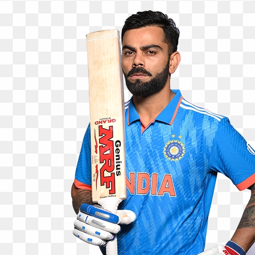 Virat Kohli great indian cricket player PNG